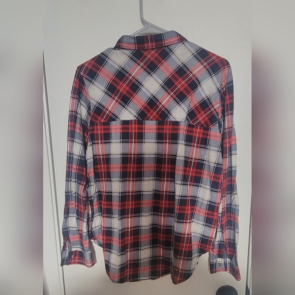 Blue and Red Flannel - Picture 3 of 3